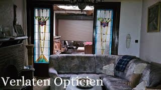 Maison Optician / Huize Opticien urban exploration video in Belgium: Verlaten Opticien met woning - volledig ingericht