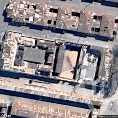 Humberstone abandoned location in Tarapaca, Tarapaca, Chile - Factory for urban exploration