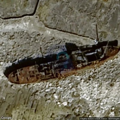 Battle Ship abandoned location in County Galway, County Galway, Ireland - Shipwreck for urban exploration