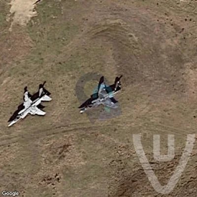 F4 Phantom abandoned location in Wales, Wales, United Kingdom - Airplane for urban exploration