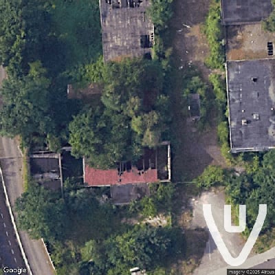 Overgrown halls abandoned location in Gelderland, Gelderland, Netherlands - Building for urban exploration