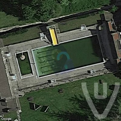 Piscine GB abandoned location in Flanders, Flanders, Belgium - Swimmingpool for urban exploration