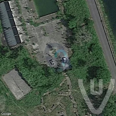 Swimming pool along the canal abandoned location in Wallonia, Wallonia, Belgium - Swimmingpool for urban exploration
