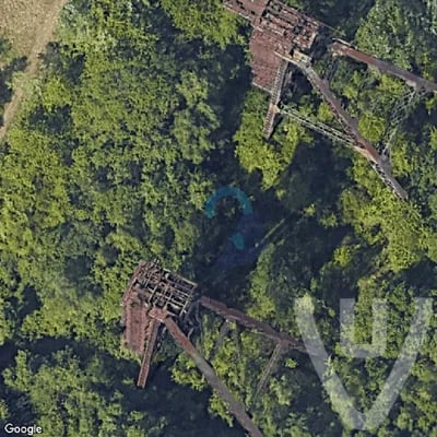Mining Towers abandoned location in Wallonia, Wallonia, Belgium - Tower for urban exploration