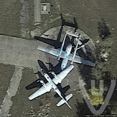 Ancien Aerodrome abandoned location in Grand Est, Grand Est, France - Airplane for urban exploration